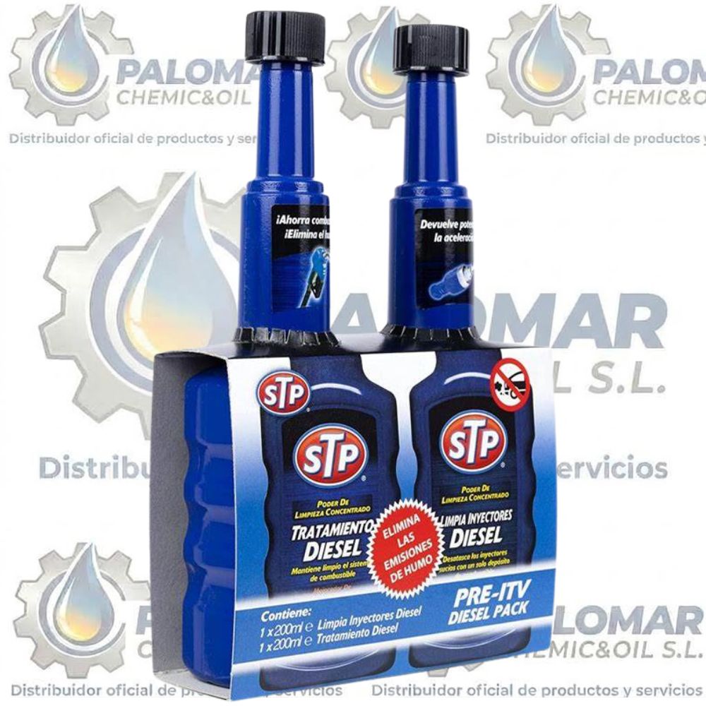 Stp pack itv (tratatamiento diesel y limpiador inyectores diesel) 200ml