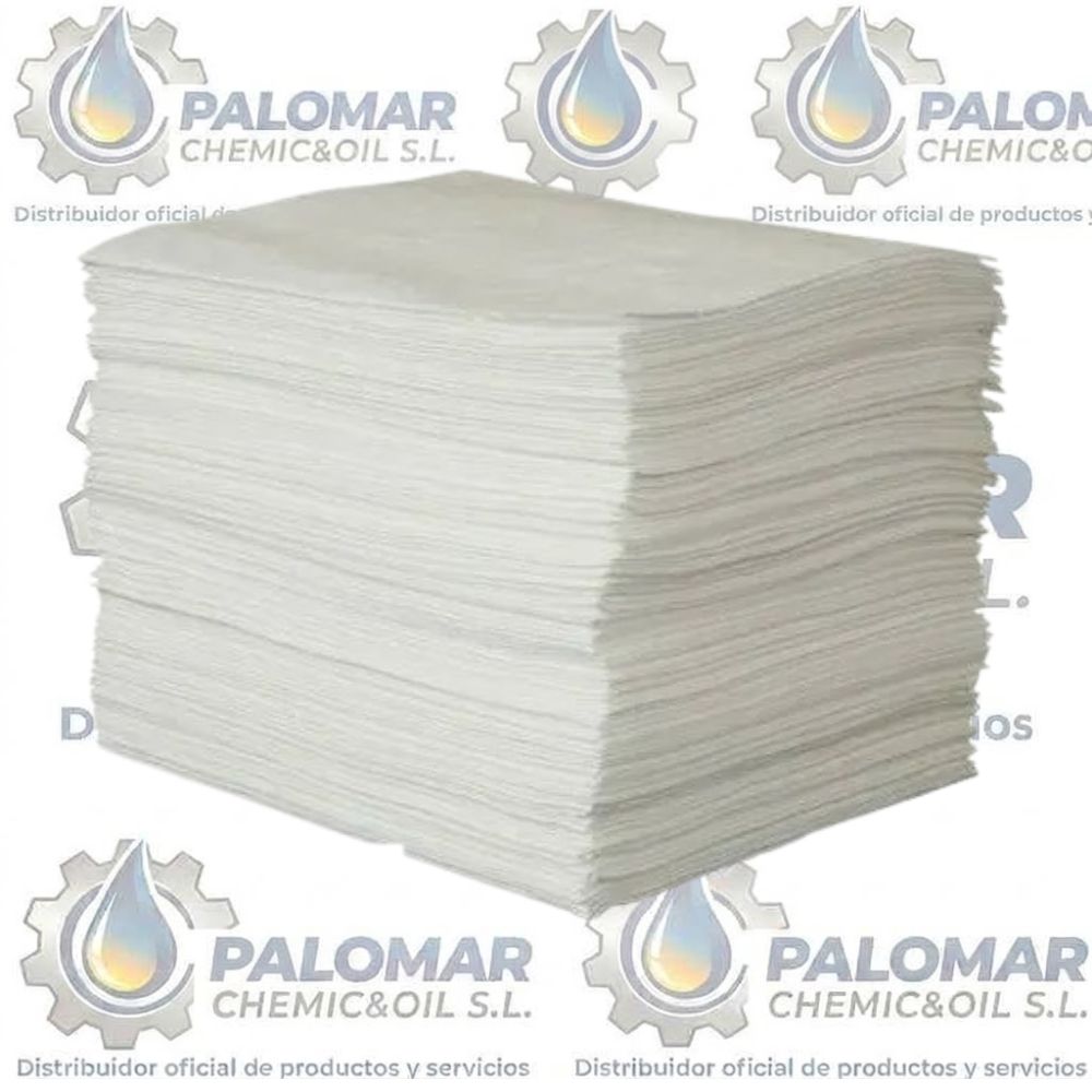 Manta absorbente especial hidrocarburos 50 x 40 200unid