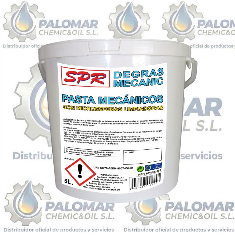 Spr pasta de manos degras-mecanic-5kg