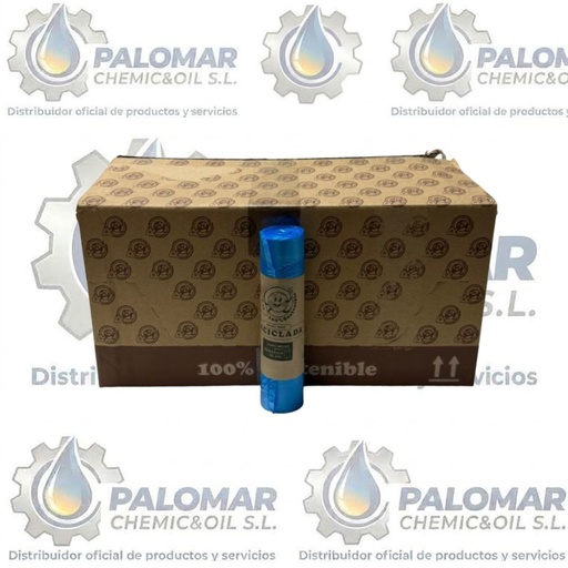 [20-0003] Bolsa basura cierre facil azul r-15