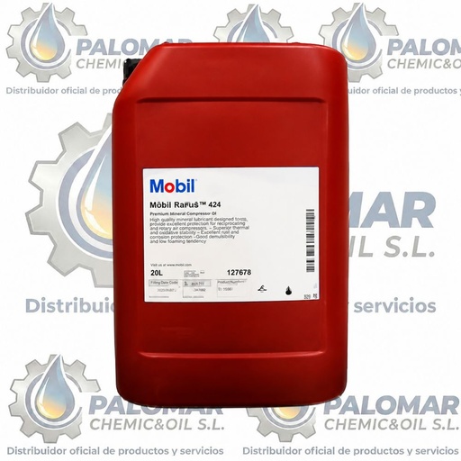 [P3EM125272] Mobil rarus 424 20 l
